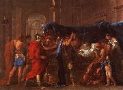 Nicolas Poussin The Death of Germanicus oil